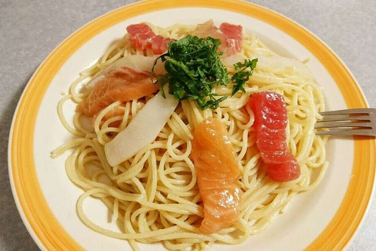 簡単 お刺身de海鮮パスタ レシピ 作り方 By Chappy クックパッド