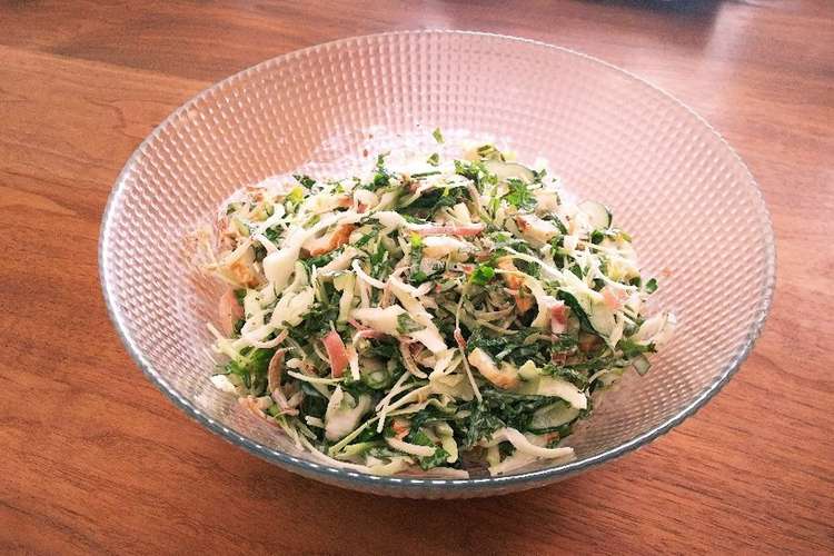 止まらない 香味野菜のさっぱりサラダ レシピ 作り方 By まっさまさママ クックパッド