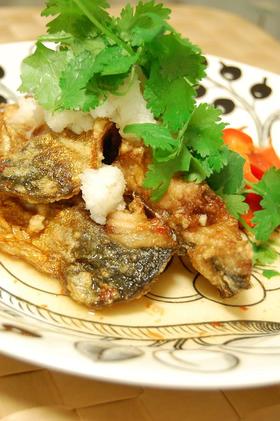 アジアンおろしの鯖竜田揚げ
