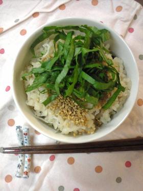 簡単・シンプル・じゃこご飯♪