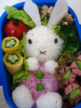 キャラ弁♪ミッフィー弁当♪