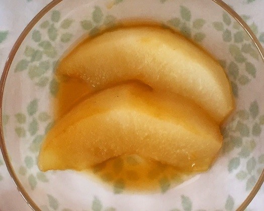 梨のコンポート～紅茶風味～の画像