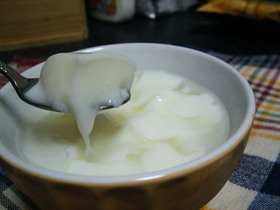 *あっとゆう間の杏仁豆腐風*