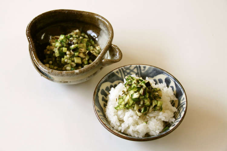 さっぱり 夏野菜の刻み和え レシピ 作り方 By 新発田市100彩食堂 クックパッド 簡単おいしいみんなのレシピが376万品