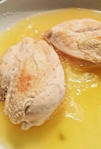鶏胸肉の香味ペーストホロホロ煮