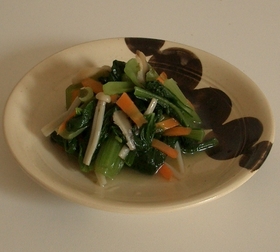 簡単に料亭の味!小松菜の煮浸し