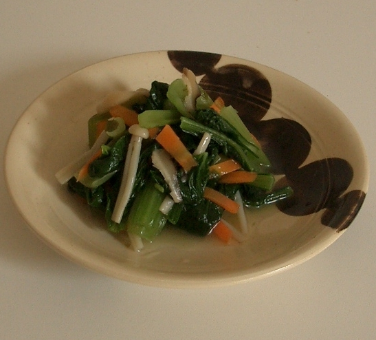 簡単に料亭の味！小松菜の煮浸しの画像