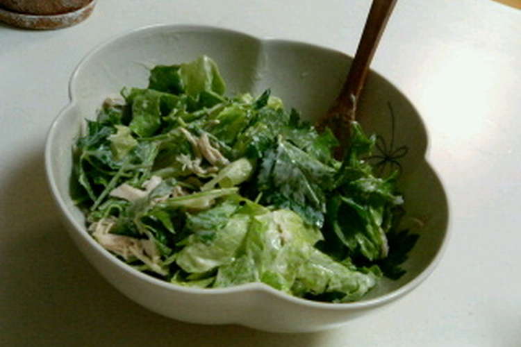 三つ葉とレタスのサラダ レシピ 作り方 By なおたろう クックパッド 簡単おいしいみんなのレシピが375万品