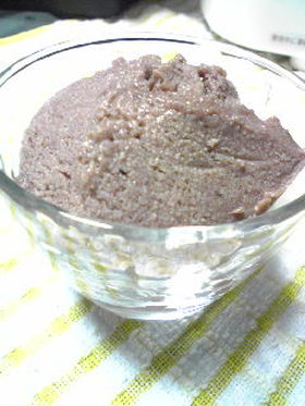 豆腐バナナアイス