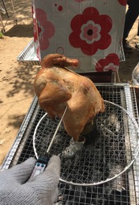 ビア缶チキンだっ！