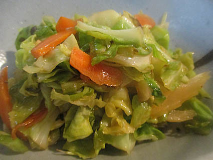 サラダ感覚で食べる　春野菜の炒め漬けの画像