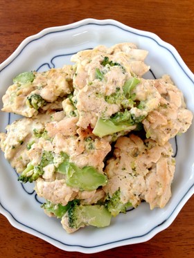 ダイエット!!胸肉とブロッコリー焼き