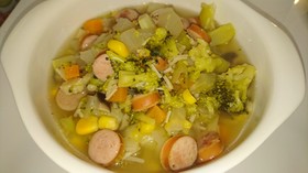 子供もバクバク!簡単!食べる野菜スープ