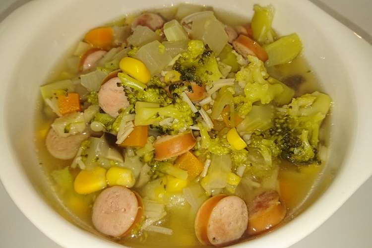 子供もバクバク 簡単 食べる野菜スープ レシピ 作り方 By Chanchan78 クックパッド 簡単おいしいみんなのレシピが377万品