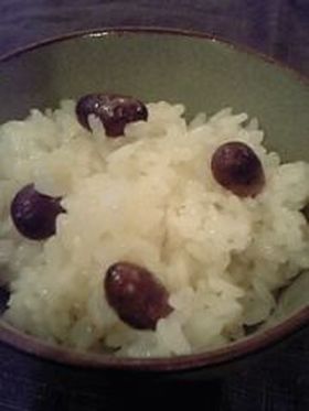 土鍋で炊くむかごご飯