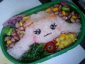 Yes!プリキュア5簡単キャラ弁