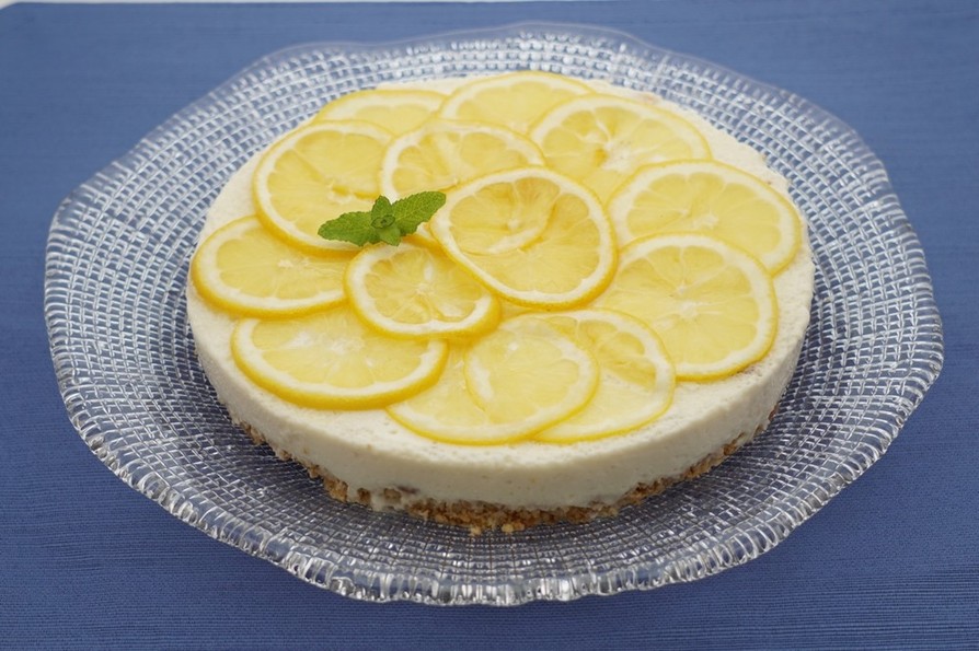 豆乳deレモンヨーグルトチーズケーキの画像