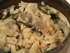 アサリごはん