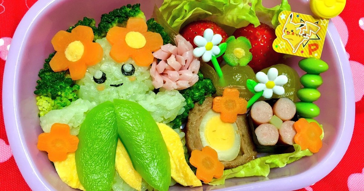 可愛いキャラ弁ポケモン キレイハナ レシピ 作り方 By Yumiko0410 クックパッド 簡単おいしいみんなのレシピが371万品