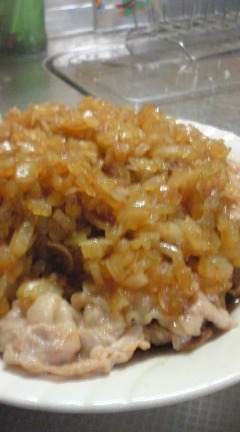 甘辛タマネギがきめて!最強の★豚肉炒め