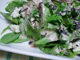 胡麻風味たっぷりな豆腐サラダ☆