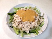 怪味ソースでバンバンジーの写真