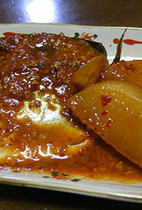鯖の味噌煮＠韓国風 