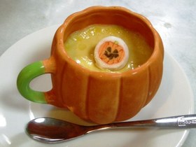 クリームなしでもとろりん南瓜プリン