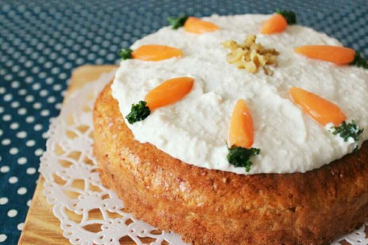 低糖質キャロットケーキ レシピ 作り方 By みぃ子 クックパッド 簡単おいしいみんなのレシピが378万品