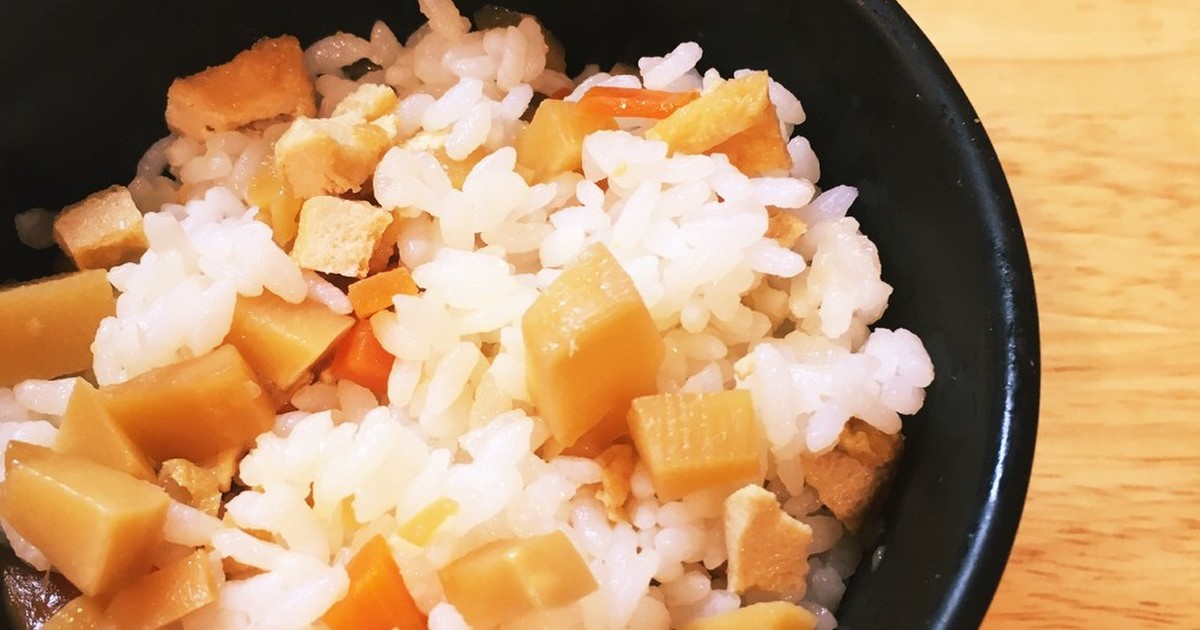 ★簡単仕込み★混ぜるだけタケノコご飯 by ★みゅ〜★ 【クックパッド】 簡単おいしいみんなのレシピが330万品