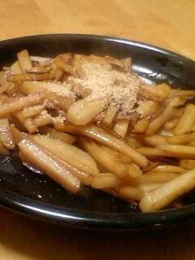 材料はシンプル☆じゃがいものきんぴら