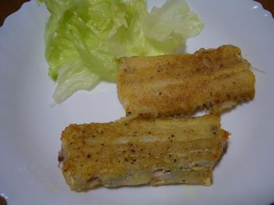 太刀魚のカレー風味ムニエルの写真