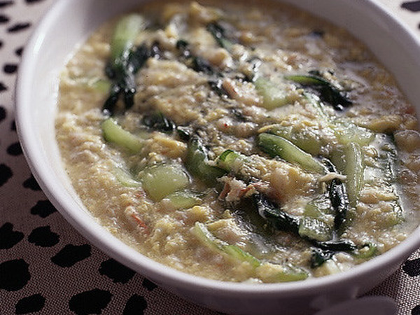 青梗菜のかにたまあん