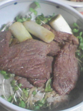 簡単◆汁までがっつりいける肉丼