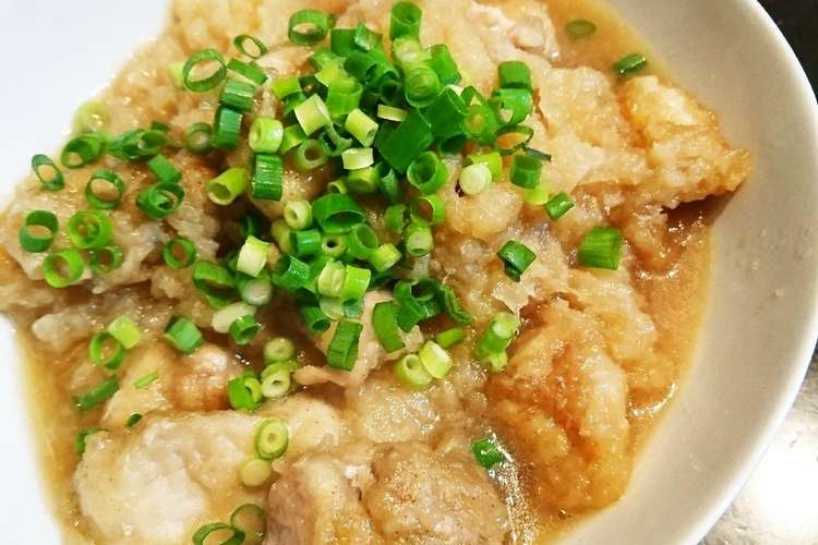 鶏もも肉のさっぱりみぞれ煮 レシピ 作り方 By ひろぺー クックパッド 簡単おいしいみんなのレシピが352万品