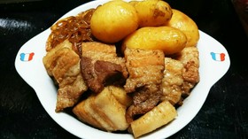 作りおきにも!新メークインと豚バラ煮
