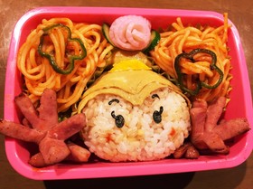 ベル☆簡単キャラ弁ツムツムディズニー☆