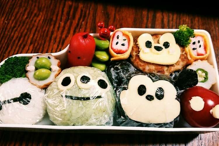 ディズニー ツムツム キャラ弁 レシピ 作り方 By むつやま君の母さん クックパッド 簡単おいしいみんなのレシピが354万品