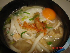 おじいちゃんのきつねうどん