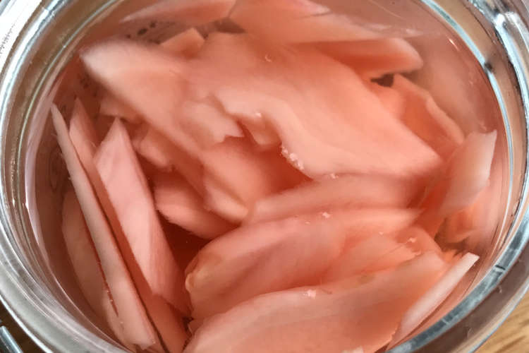 岩下の新生姜をめざした甘くない酢しょうが レシピ 作り方 By Chisuke3 クックパッド 簡単おいしいみんなのレシピが373万品