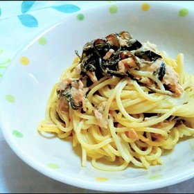 ツナと塩昆布の簡単激旨パスタ