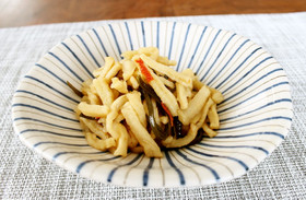 レンジで簡単美味♪大根切干のハリハリ風