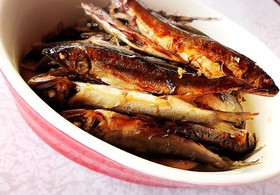 簡単!小鮎の甘露煮♪
