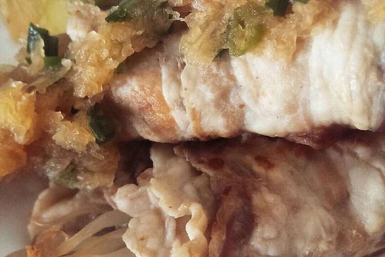 豚バラもやし焼き ポン酢 大根おろしかけ レシピ 作り方 By じゅげむ クックパッド 簡単おいしいみんなのレシピが359万品