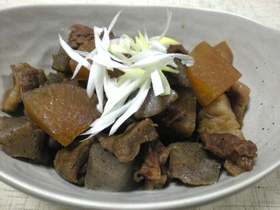 *牛すじと大根の煮込み*