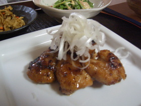 鳥の鍬(クワ)焼き