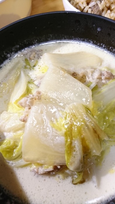 ヨネ家の白菜クリームスープの写真
