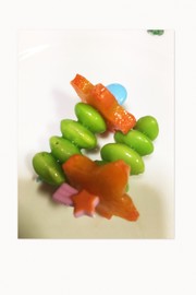 枝豆ピック お弁当に〜の写真