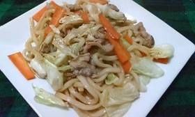焼きうどん(醤油味)