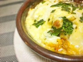 高タンパク低カロ♪豆腐豆乳野菜グラタン